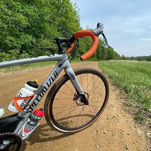 INFINIT Nutrition bike on road